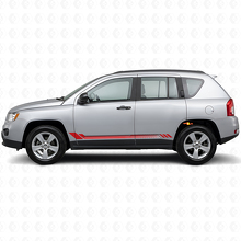 Wabenstreifen Seiten-Vinylaufkleber für Jeep Compass 2007-2016_3
