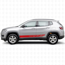 Dekorative Seitestreifen Vinyl-Aufkleber für Jeep Compass 2016+_3