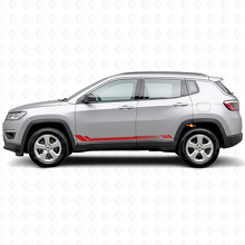 Wabenstreifen Seiten-Vinylaufkleber für Jeep Compass 2016+_3