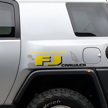 FJ Crawler Seiten Vinyl Aufkleber Paar für Toyota FJ Cruiser_3