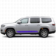 Topografische Streifen Seitenvinylaufkleber für Jeep Wagoneer 2022+_2