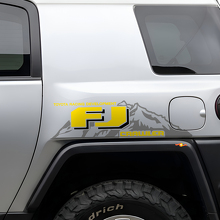 TRD-Stil FJ Crawler Mountain Side Vinyl-Aufkleberpaar für Toyota FJ Cruiser_4