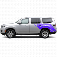 Schlamm-Spritzgrafik Heckseiten-Vinylaufkleber für Jeep Wagoneer 2022+_2