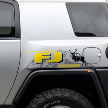 FJ Crawler Mountain Deer Seitenaufkleber-Set für Toyota FJ Cruiser_4