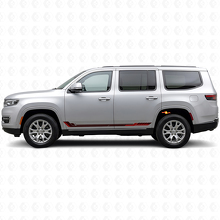 Racing Style Seitenstreifen Vinylaufkleber für Jeep Wagoneer 2022+_3