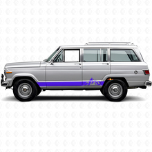 Mountains Style Streifen Seiten-Vinylaufkleber für Jeep Wagoneer 1963-1991_2