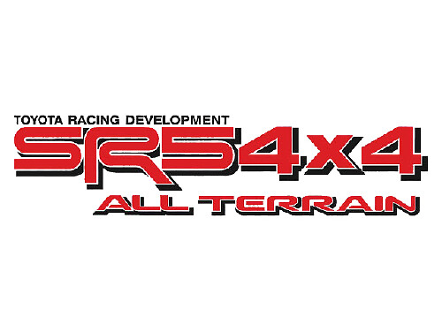 TOYOTA SR5 4X4 ALL TERRAIN-AUFKLEBER Mountain Deer Hunter-Aufkleber TRD-Rennentwicklungsseiten-Vinyl-Aufkleber