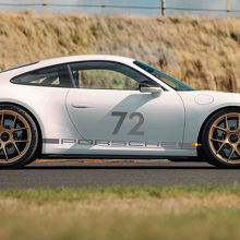 72 Racing Style Seiten-Vinylaufkleber 2 für Porsche 911 GT3_2