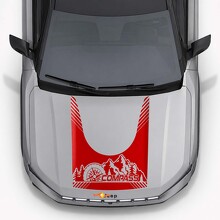 Compass Mountains Style Motorhauben-Vinylaufkleber für Jeep Compass 2026_2