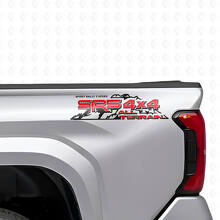 SR5 4x4 All Terrain Mountain Side Vinyl-Aufkleberset für Toyota Trucks_4