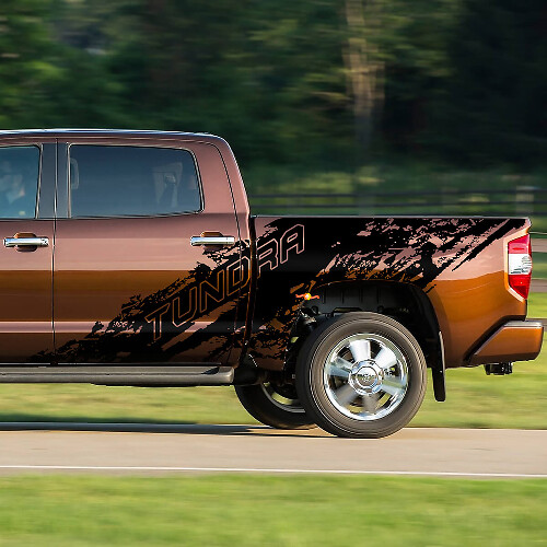 Schlamm-Spritzertyp Seiten- Vinylaufkleber für Toyota Tundra