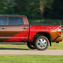 Schlamm-Spritzertyp Seiten- Vinylaufkleber für Toyota Tundra_3