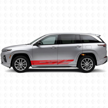 Dekorative Seitenstreifen Vinylaufkleber für Jeep Wagoneer S 2024+_3
