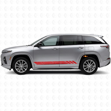 Topografische Stilstreifen Seiten-Vinylaufkleber für Jeep Wagoneer S 2024+_3