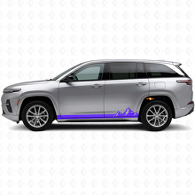 Bergdünne Streifen Seitenvinylaufkleber für Jeep Wagoneer S 2024+_2