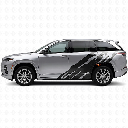 Schlammspritz-Grafik Seiten-Vinylaufkleber für Jeep Wagoneer S 2024+_1