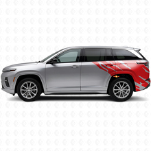 Schlammspritz-Grafik Aufkleber für die hintere Seite des Jeep Wagoneer S 2024+_3