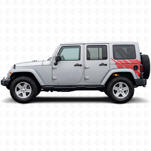 Schlamm-Spritz-Grafik Heckseiten-Vinylaufkleber für Jeep Wrangler JK 2007-2018_3