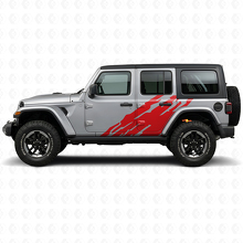 Schlammspritz-Grafik Seiten-Vinylaufkleber für Jeep Wrangler JL 2018+_3