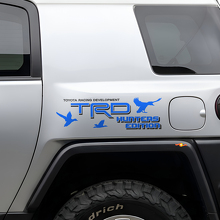 TRD Hunters Edition Seiten Vinyl Aufkleber Satz für Toyota FJ Cruiser_2