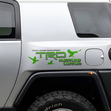 TRD Hunters Edition Seiten Vinyl Aufkleber Satz für Toyota FJ Cruiser_3