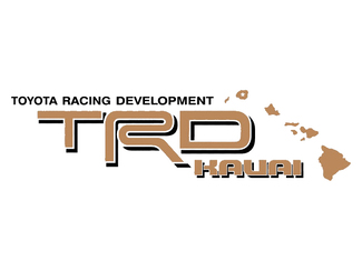 2 TOYOTA TRD KAUAI-AUFKLEBER ALL TERRAIN-AUFKLEBER Mountain TRD Racing-Entwicklungsseiten-Vinyl-Aufkleber