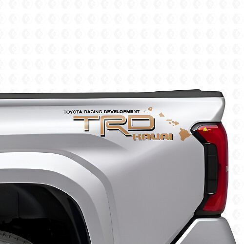 TRD Kauai Hawaii Seiten-Vinyl-Aufkleberset für Toyota Trucks