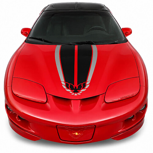 Firebird Streifen Motorhaube Vogel Aufkleber Grafik für Pontiac Trans Am