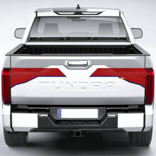 Topographische Karte Komplettset Vinylaufkleber für Toyota Tundra Hybrid 2023_6