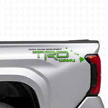 TRD Oahu Hawaii Seitenwand Vinyl-Aufkleber-Set für Toyota Trucks_4
