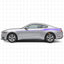Dekorierte Seitestreifen Vinylaufkleber für Musclecar Mustang 2015-20_2