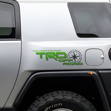 TRD Off Road Kompass Seiten-Vinylaufkleber für Toyota FJ Cruiser_3