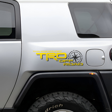 TRD Off Road Kompass Seiten-Vinylaufkleber für Toyota FJ Cruiser_4