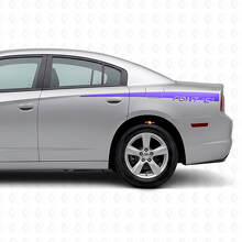 Individuelle hintere Seitenstreifen-Vinyl-Aufkleber für Dodge Charger 2011-2014_2