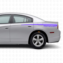 High Output Seitenstreifen Vinylaufkleber für Dodge Charger 2011-2014_2