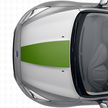 Zentraler Haubenstreifen Vinyl-Aufkleber für Musclecar Focus 2014-2018_3