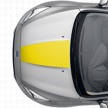 Zentraler Haubenstreifen Vinyl-Aufkleber für Musclecar Focus 2014-2018_5
