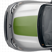 Zentraler Motorhauben-Streifen Vinyl-Aufkleber für Mitsubishi Outlander 2012-2014_3