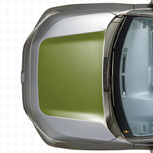Zentraler Motorhauben Vinyl-Aufkleber für Toyota RAV4 2019-2024_3