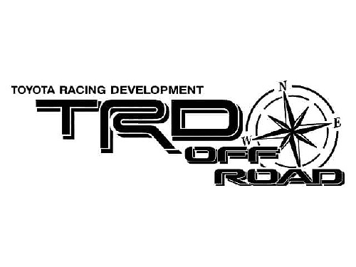 TRD Off Road Kompass Seitenfolie Aufkleber für Toyota FJ Cruiser