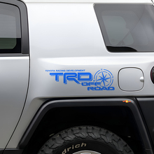 TRD Off Road Kompass Seitenfolie Aufkleber für Toyota FJ Cruiser_2