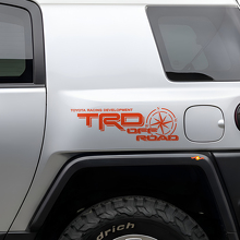 TRD Off Road Kompass Seitenfolie Aufkleber für Toyota FJ Cruiser_4