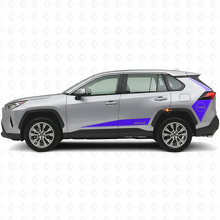 TRD Hockey-Stil Seitenstreifen Vinyl-Aufkleber für Toyota RAV4 2019-2024_2