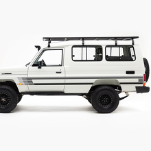 Vintage-Stil Seitenstreifen Vinyl-Aufkleber-Set für Toyota Land Cruiser J75_2