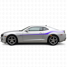 Racing-Stil Seitenstreifen Vinyl-Aufkleber Set für Chevrolet Camaro 2010-2013_2