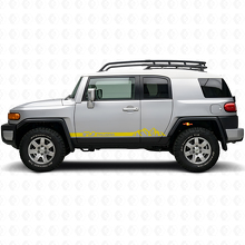 Mountain Style Seitenschutz-Streifen Aufkleber für Toyota FJ Cruiser_6