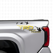 TRD Off Road Duck Hunter Bettrand Vinyl-Aufkleber-Set für Toyota Trucks_8