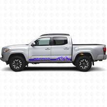 Mountain Style Schwellerstreifen Vinylaufkleber für Toyota Tacoma 2016-2023_2
