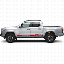 Mountain Style Schwellerstreifen Vinylaufkleber für Toyota Tacoma 2016-2023_4