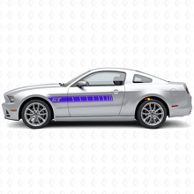 GT-Logo Seitenstreifen Vinyl-Aufkleber-Set für Musclecar Musclecarmodel 2010-2014_2
